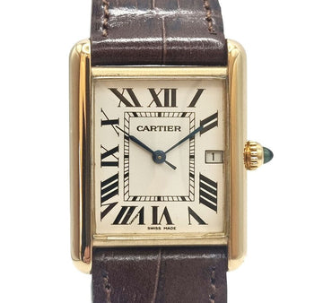 CARTIER タンク ルイ ゴールド ウォッチ ラージ 7500246055 124988427