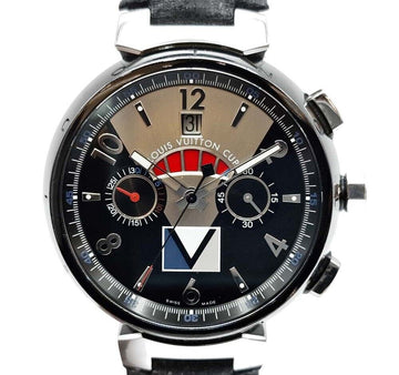 LOUIS VUITTON ダンブル レガタ クロノ 時計 Q102G 6746120157 47999560