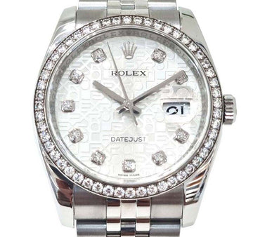 ROLEX デイトジャスト 10P ダイヤ 時計 116244 6033701502 30566879