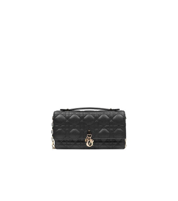 Dior Black Cannage Leather My Top Handle Bag 39270 149721414