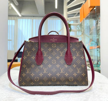 Louis Vuitton 2way Monogram Florin 2WAY Tote and Shoulder Bag Red M42271 148576812