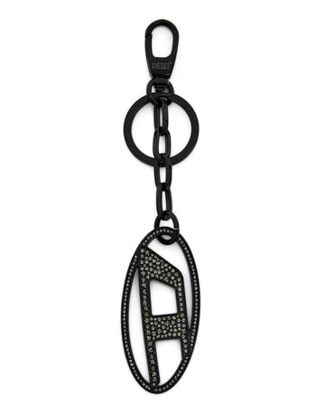 DIESEL HOLYC キーリング ブラック P5607 HA622 130793227