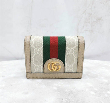 GUCCI オフィディア GG ストライプ カードホルダー 523155 118702188