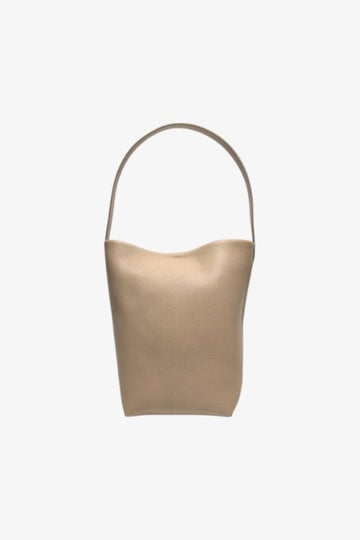 The Row Small Leather Park Tote Bag 26FW Dark Taupe 149859017 [P]