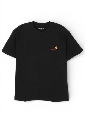 CARHARTT WIP AMERICAN SCRIPT T-Shirt Kurzarm Schwarz I029956 89XX 134529730