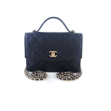 CHANEL キャビア トップ ハンドル バックパック AP4406 12619 149918744