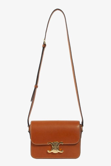 CELINE Natural Kalbsleder Tin Triumph Bag 188423BFN 04LU 1496 139105169