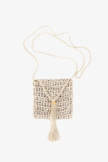 Celine Crochet Silk Pearl Mini Bag 2ADB3332V 01OW 1436 139291354