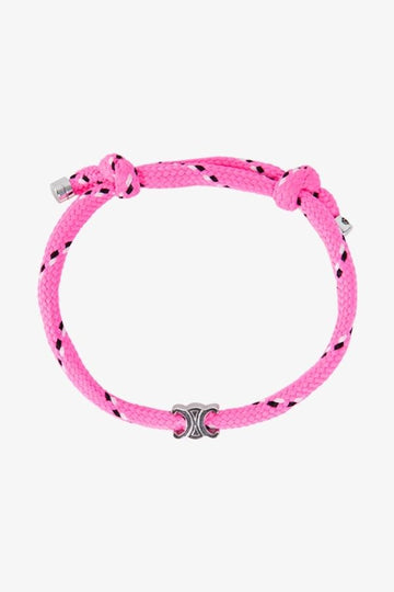 Celine Polyester Rhodium Finish Trionf Beach Bracelet 461DQ2BPO 24NS 1365 139105190