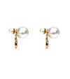 Dior CD Pearl Tribal Earrings 45151 149935321 [P]
