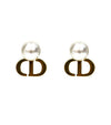 Dior CD Pearl Tribal Earrings 45151 149935321 [P]