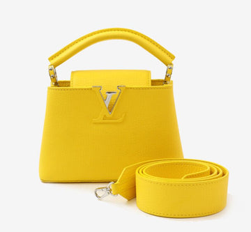 LOUIS VUITTON カプシーヌ ミニ イエロー M56755 149961254