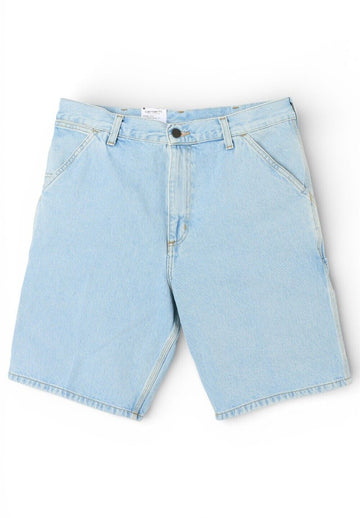 CARHARTT Smith Denim Single Knee Shorts Heavy Stone Bleach 01A3 129147659