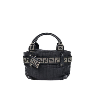 Fendi Black Juka Tote Bag 45088 149984544