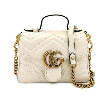 GUCCI マーモント トップハンドル ショルダーバッグ (547260) 150071459