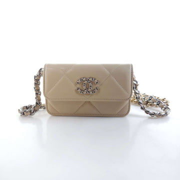 CHANEL 19 Flap Chain Wallet AP2450 12672 150088740