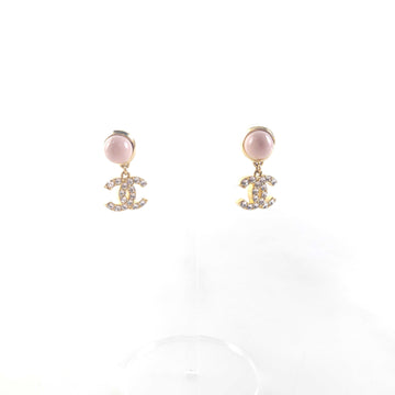 CHANEL CC Kristall Tropfen Ohrringe 12663 150088747