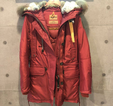 PARAJUMPERS コディアックパディングジャケット レッドC012213 148410652