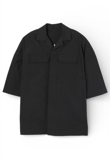 RICK OWENS MAGNUM TOMMY シャツ ブラック RU01E5298 TE 09 131113265