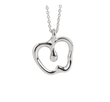 Tiffany & Co Apple Pendant Silver Necklace 7243137086 75875689
