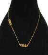 Fendi Lettering Gold Necklace 45584 150357286 [P]