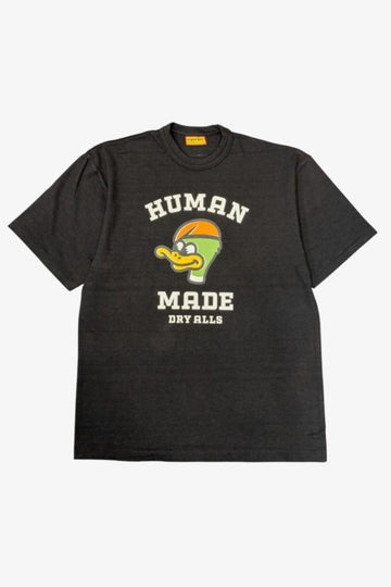 HUMAN MADE Schwarz Grafik T-Shirt Kurzarm #5 DUCK HM30TE006 schwarz 1846 150376491