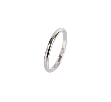 CARTIER 1895 ウェディングバンド プラチナ 48号 1.8MM 7245430320 75876117