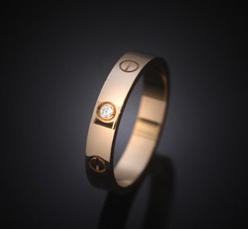 CARTIER 18K Loveband 18K Roségold Diamant 1P 58 3.5MM 7395963733 111306857