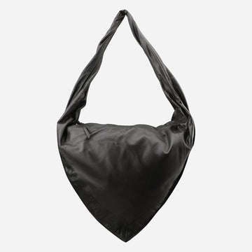 LEMAIRE スカーフショルダーバッグ ブラック ダークチョコレート BG0157 LL0075 MU096 150495658