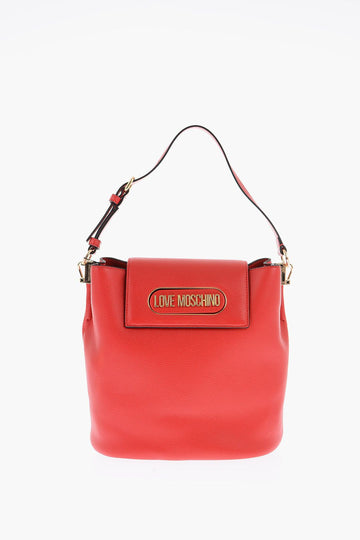MOSCHINO レザー バケット バッグ 150655547 [P]