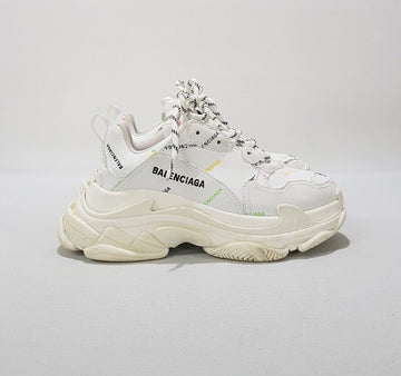 BALENCIAGA Allover-Logo Triple S Sneakers 150534963