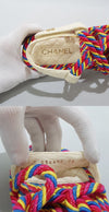 CHANEL Rope Velcro Sandals 150534943 [P]
