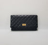 CHANEL 2.55 Vintage Classic Folding Clutch Bag 26 Series 150535012 [P]