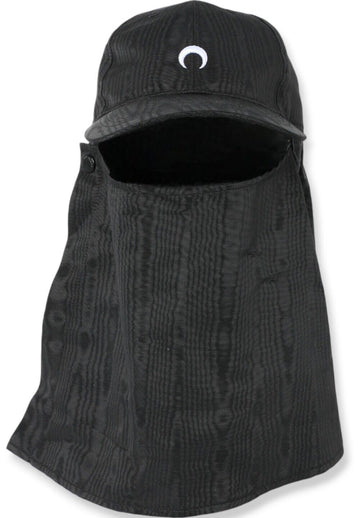 Marine Serre PROTECTIVE SCARF BRANDED Cap Black A023ICONXFW21 00 29963447