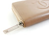 CHANEL cc CC Caviar Zip Long Wallet 12775 150577026 [P]