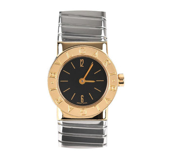 Bulgari 18k Tubogas 18K Combi Black Index 19MM 7227340625 75876087