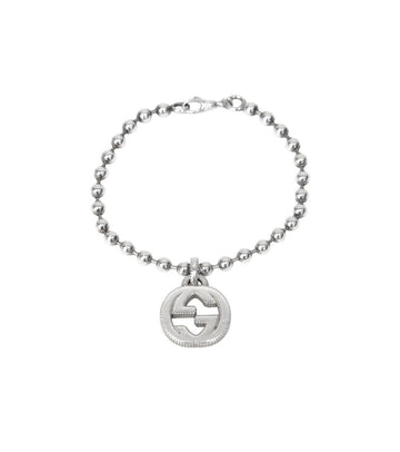 GUCCI 925 Silber Interlocking Armband 46732 150641160