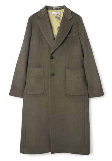 OUR LEGACY レガシー DISRUPTIVE モス キロ メルトン ローブ オーバーコート M4251RD 146993302