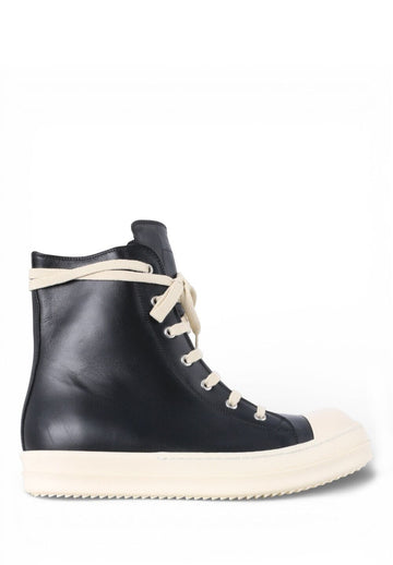 Rick Owens High Top Sneakers Black Milk RU02C7890 911 60144818