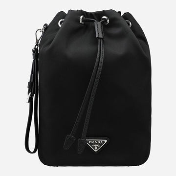 Prada 6S Re-Nylon Pouch Bucket Bag Black 1NS369 R067 F0002 151003671