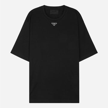 Prada 6S Logo Short Sleeve T-Shirt Black UJN861 240 F0002 151004215