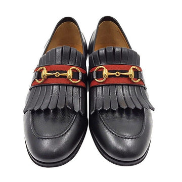 GUCCI Fransiertes Horsebit-Loafer (699373) 151060254