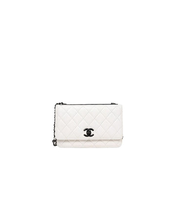 CHANEL ホワイトトレンディCC WOC 46168 151064134