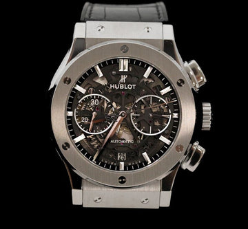 Hublot Classic Fusion Aerofusion Titanium Automatic Chronograph Leather Band 45MM 7886742879 151169451