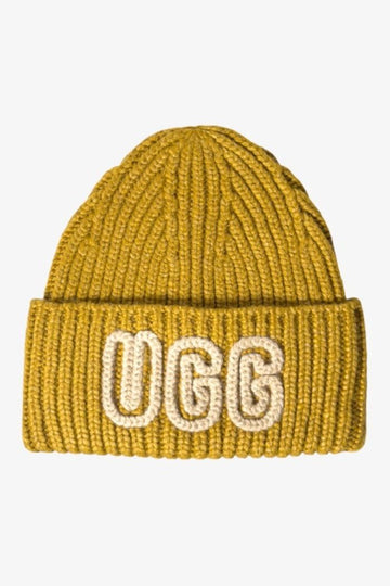Ugg Chunky Crafted Beanie Ocher Green 102345 151181934