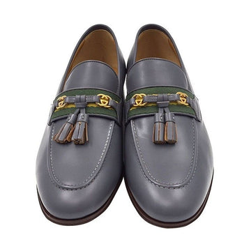 GUCCI gg GG インターロッキング タッセル ローファー (698802) 151192125