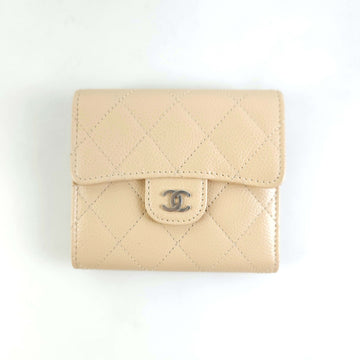 CHANEL Klassische Kaviar Klapptasche Geldbörse AP0231 12930 151193899