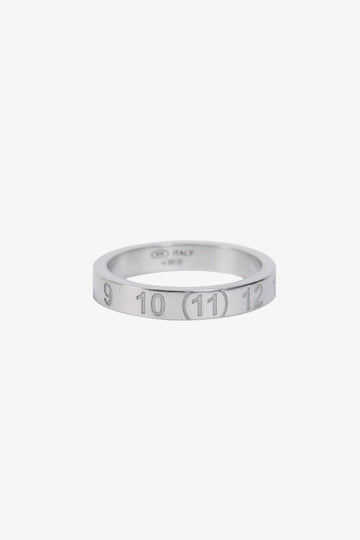 Maison Margiela Numbering Logo New Numerical Ring 4MM SI8UQ0001 SV0129 951 1510 139104848