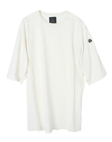 RICK OWENS Moncler T-Shirt Kurzarm Crewneck Milch M4630 41 124912968