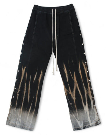 Rick Owens DRKSHDW Denim PUSHER Pants Black Terra DU02D2393 BSUN 0983 118308571